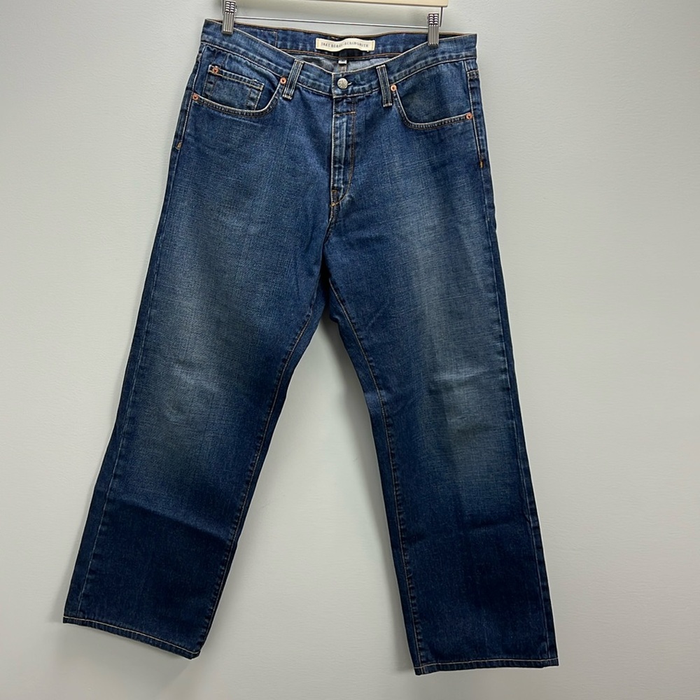 Agave Men’s Straight Jeans in Dark Blue Denim